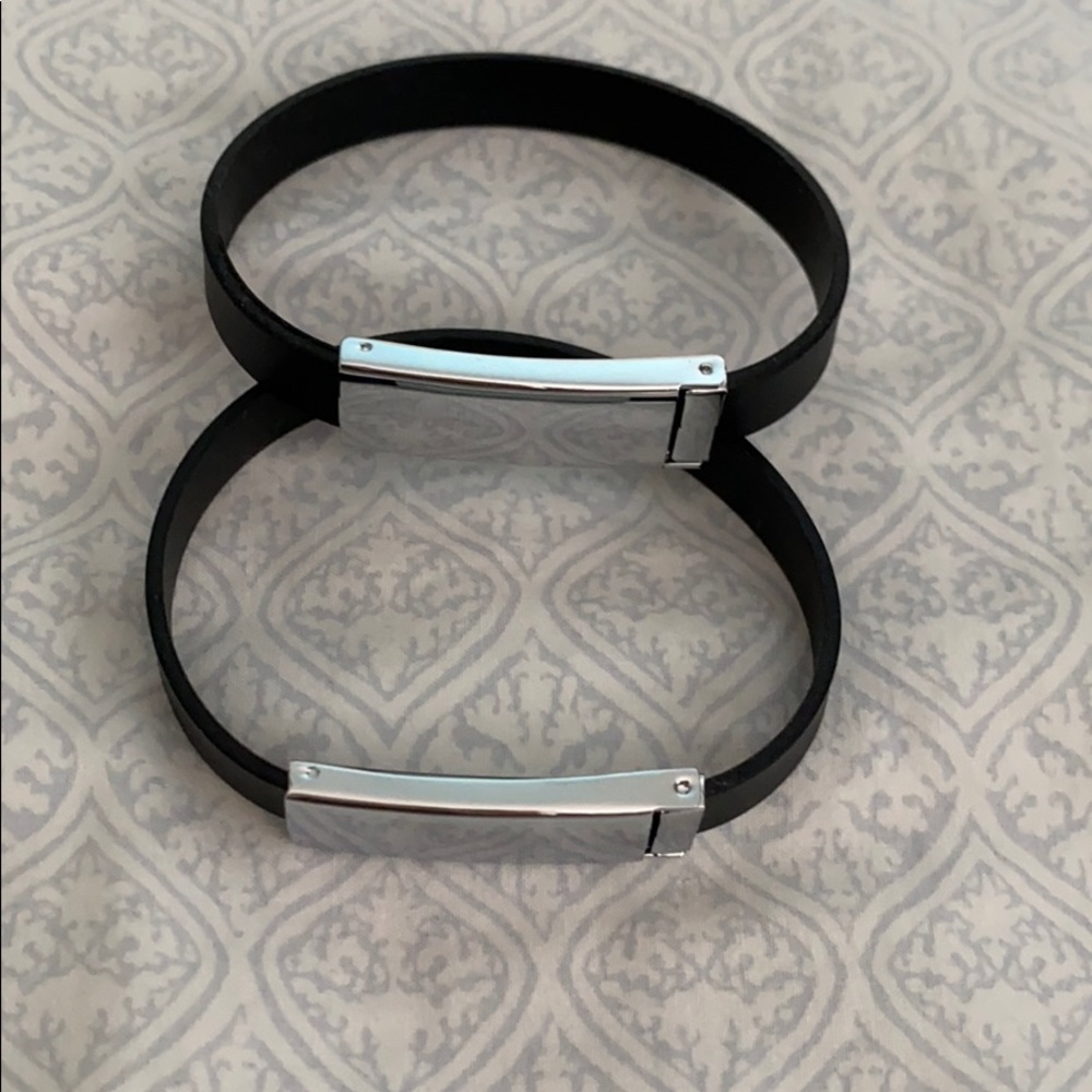 Rubber bracelet